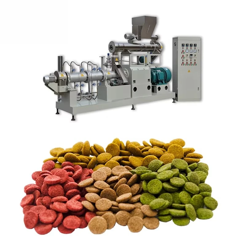 آلات تجهيز أغذية الحيوانات الأليفة 100-500 كجم / ساعة آلات تجهيز أغذية الحيوانات الأليفة على نطاق صغير #4