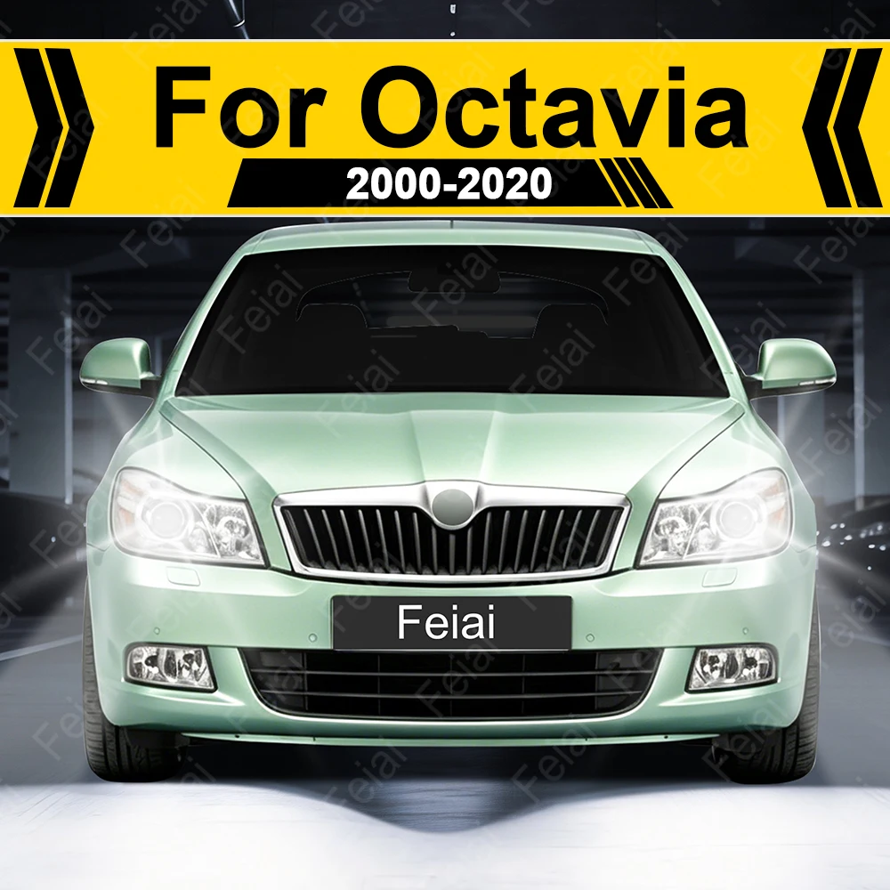 Bombilla LED H4 H1 H7 para faros delanteros de coche, para Skoda Octavia 1 2 3 Combi 5E 1U 1Z MK1/MK2/MK3, accesorios, faro de luz alta y baja