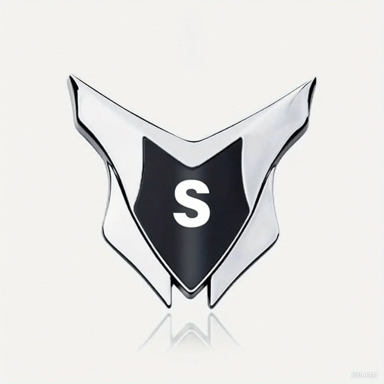 ملصق جانبي معدني ثلاثي الأبعاد مخصص من الفولاذ المقاوم للصدأ - ملصق شعار للسيارة/الدراجة النارية/EV |   ملحقات السيارات وزارة الدفاع