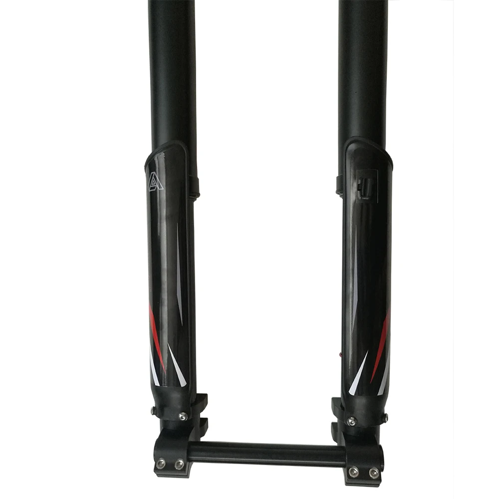 Double Shoulder Fork With 160mm Travel Aluminum And Magnisum Alloy Bicycle Insert DH Suspension Fork