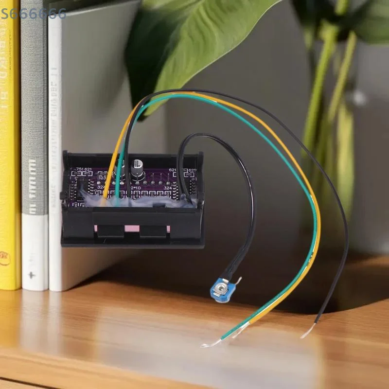 مقياس زيت LED عالمي 12 فولت، مؤشر قياس مستوى الوقود للسيارات والدراجات النارية #3