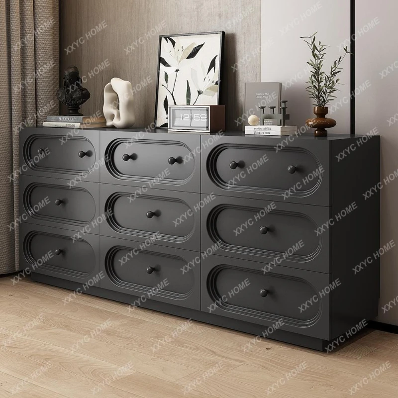 AA minimalist chest living room home bedroom modern minimalist bedside storage locker