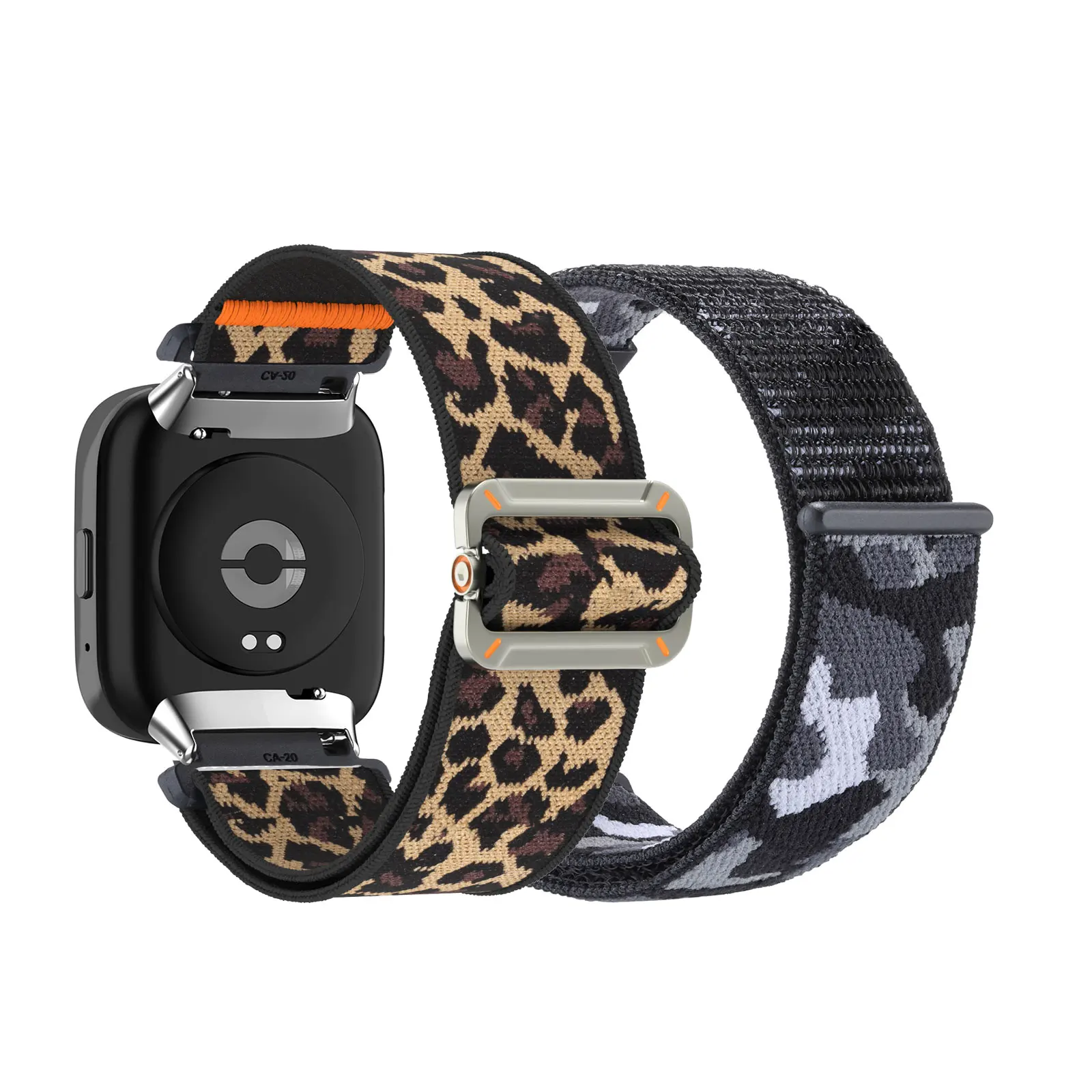 

2pcs Nylon Bands for Xiaomi Redmi Watch 3 Lite/Active Band, Elastic Nylon Sports Strap