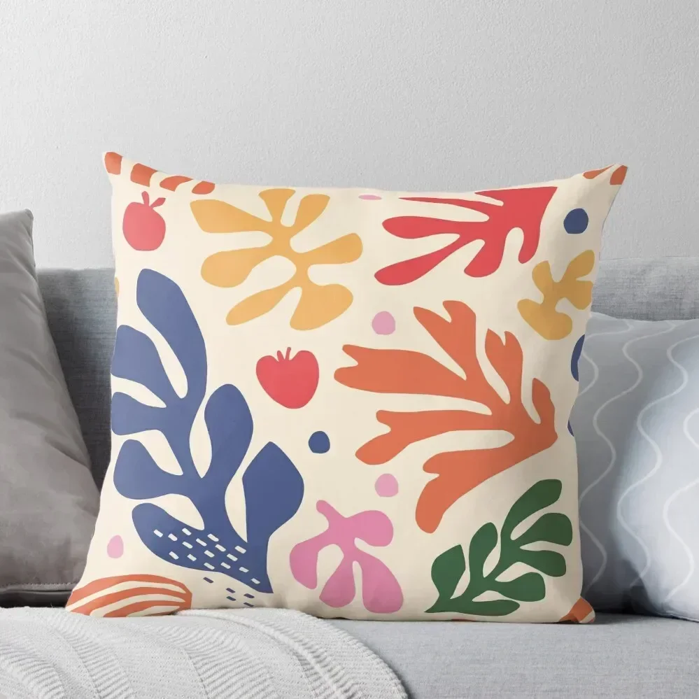 

Matisse Flowers Art Throw Pillow Couch Cushions christmas supplies sleeping pillows pillow