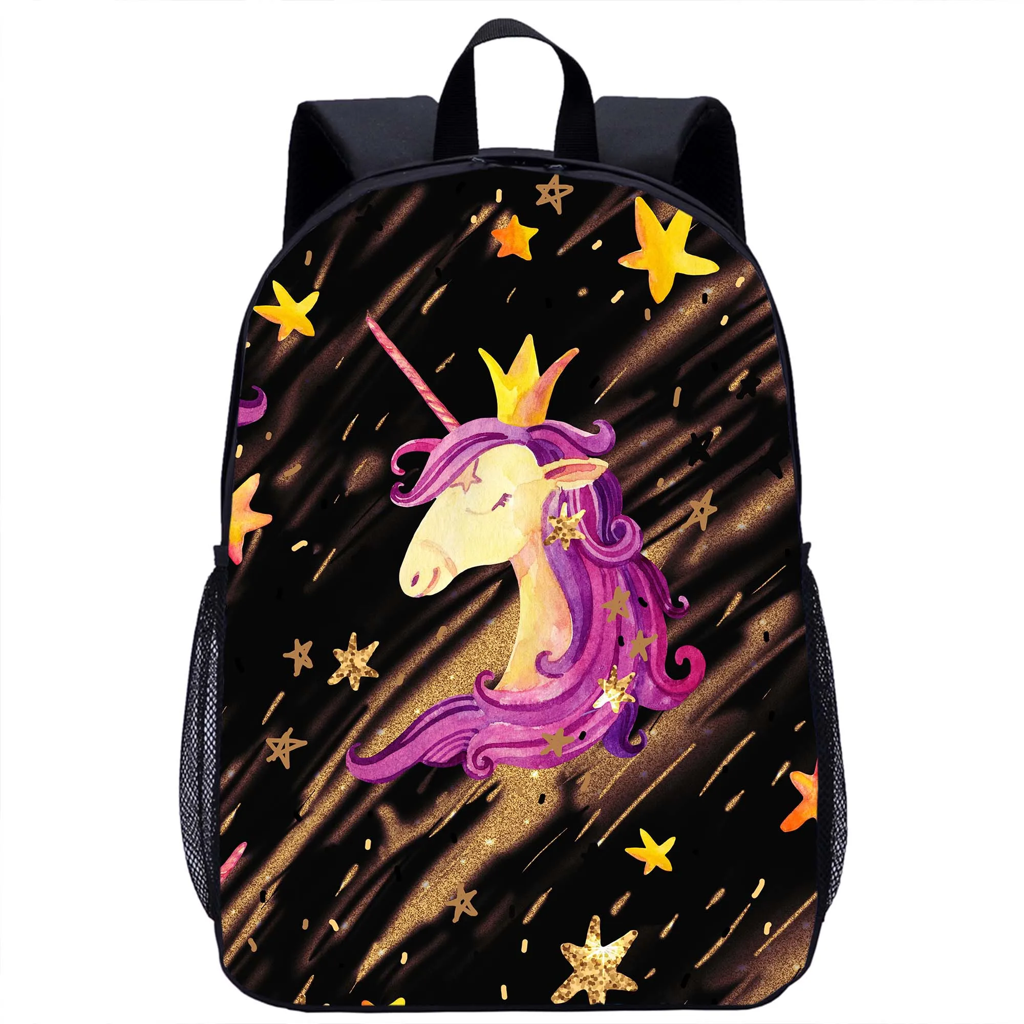 Unicorn Backpack Girls Boys School Backpack Cool Cartoon 3D Print Teenager Travel Laptop Bag 16 Inches School Bag School Season