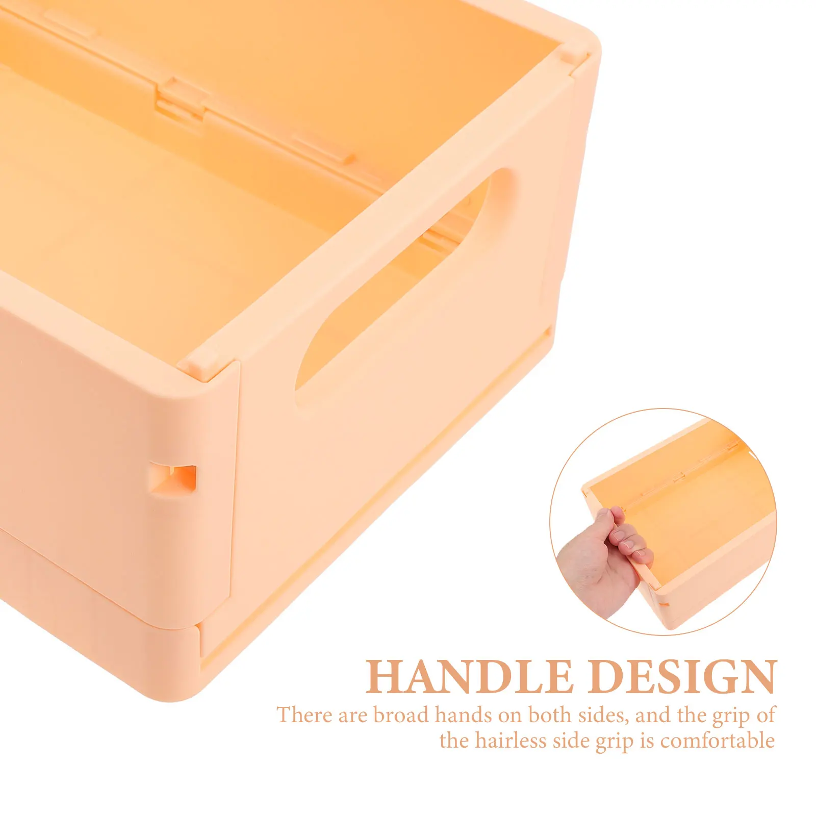 

Storage Box Basket Big Baskets for Shelves Foldable Bin Organizers and Shelf Stackable Collapsible Crates Large