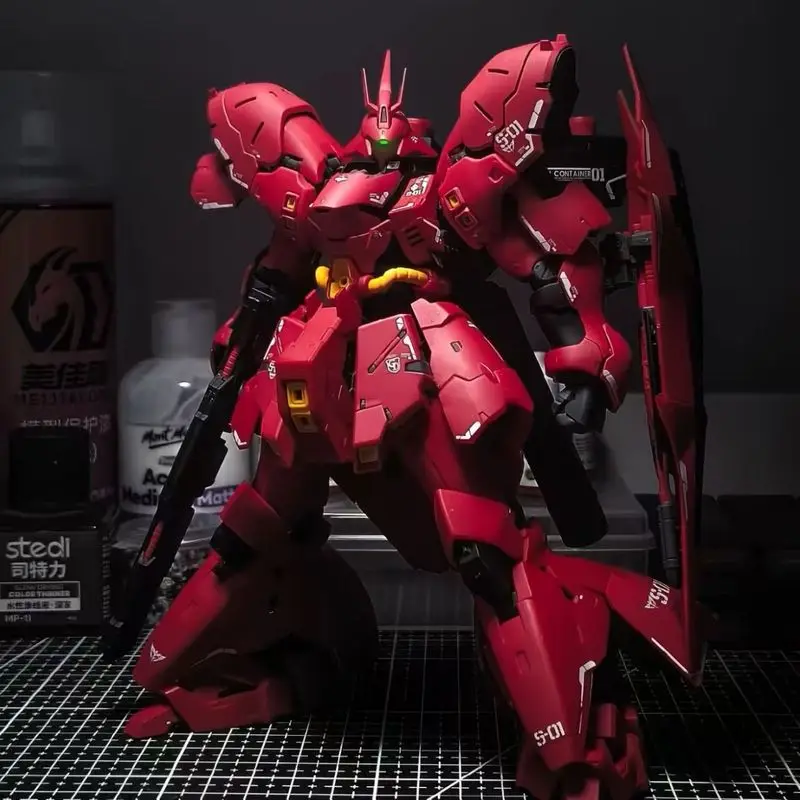 

STAR RG 1/144 MSN-04 Sazabi Assembly Model Kit With Water Slide Decal Action Figure Collectible Toy Gift For Model Fans