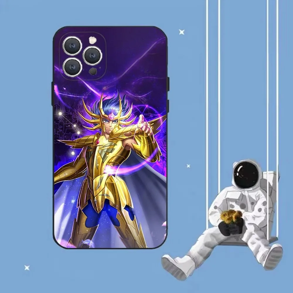 saint seiya k-knights Phone Case For iPhone 16,15,14,13,12,Pro,Max,11,7,8,Plus,XR,XS Max Shockproof Silicone Soft Shell