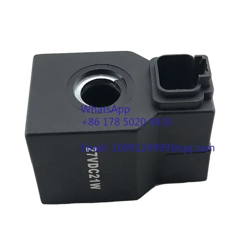 HYUNDAI Bagger R510-5 R210-9 Pilot Travel Fast and Slow Gear Magnetventilspule DC24V DC12V 21W