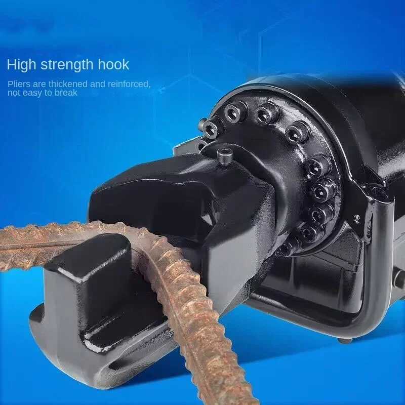 

HRB-16 Electric Rebar Bender 16mm Portable Hydraulic Electric Rebar Steel Bender Bending Machine for Bending Rebar, Steel Bar
