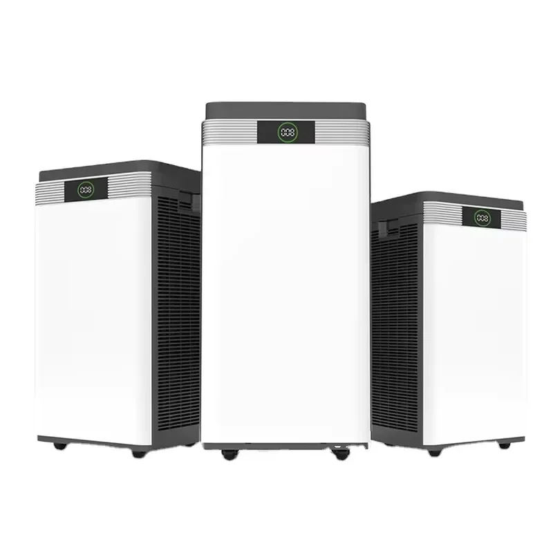 Korean Air Purifier HEPA Filter Electric DC 220V for Baby Room Home Office Dust Smoke Allergen Removal Quiet Desktop Cleaner