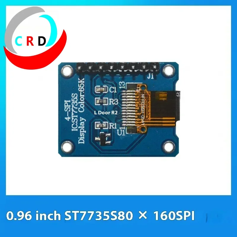 Changruida 0.96 inch TFT LCD 80x160 full color ST7735S small screen SPI module LCD raspberry pi screen  lcd display  esp32 oled