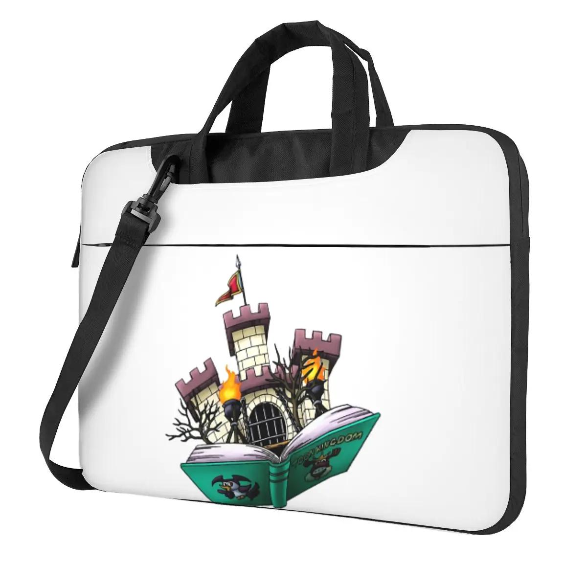 

Toon Kingdom Crossbody Laptop Bag Case Computer Bag Resistant Protective Notebook Pouch for Macbook Pro Lenovo