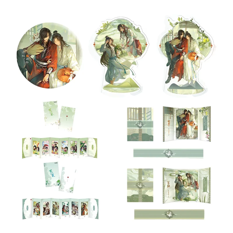 

Sunsyea Tian Guan Ci Fu TGCF Merch Официальный летний значок серии Solar Term, акриловая подставка, цветная доска, брошь для пленки