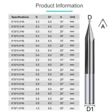 V Shape CNC Router Bit 6mm #3