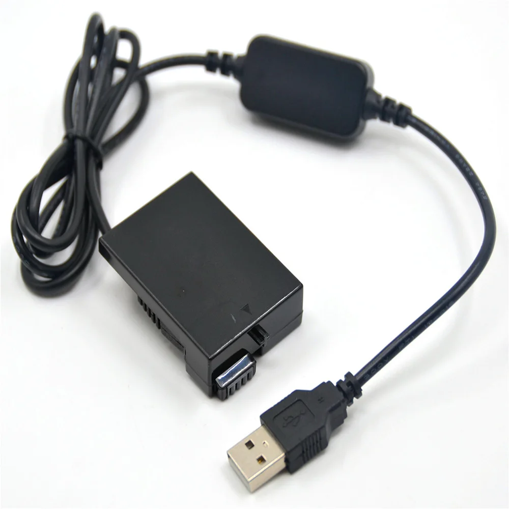 LP E8 Dummy Battery DR-E8 DC Coupler USB to DC Cable for Canon EOS Rebel T2i T3i T4i T5i 550D 600D 650D 700D Kiss X4 X5 Camera