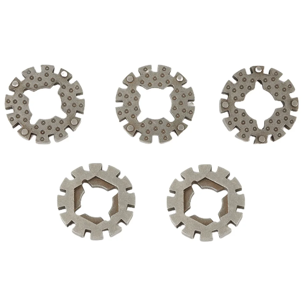 Adattatore per lame Sega oscillante Lame per sega oscillanti in metallo di alta qualità 5 pezzi Adattatore a sgancio rapido a sgancio rapido per la lavorazione del legno