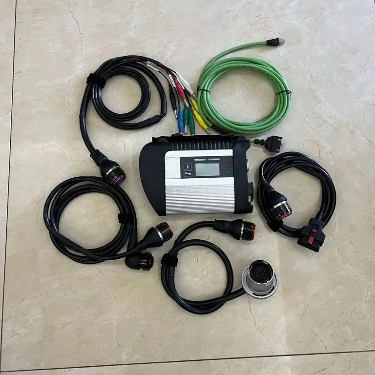 

MB Star C4 Xentry Full Chip DOIP Diagnostic SD Connect C4 2023.09 DAS Wireless Star Diagnosis C4 для BENZ Car Truck 12V 24V