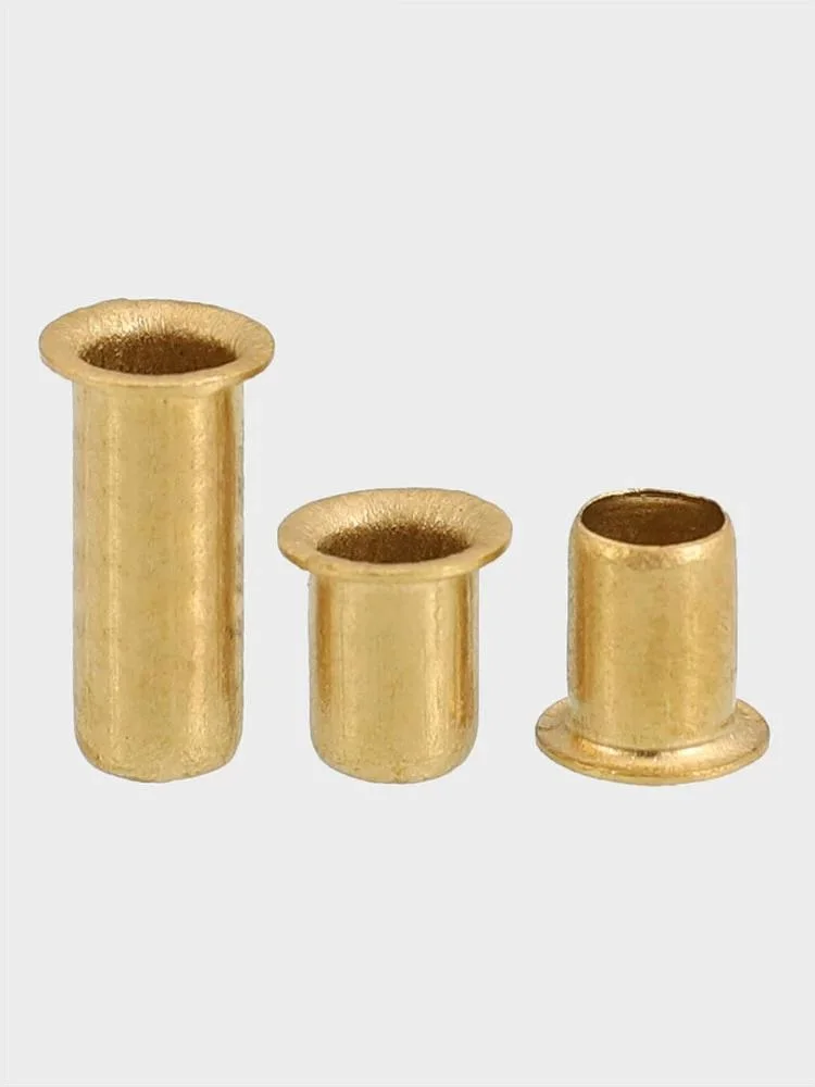 Rivets tubulaires M0.9 M1.3 M1.5 M1.7 M2 M2.3 M2.5 M3 M3.5 M4 M5 M6, Circuit imprimé Double face, clous PCB, écrous à rivets creux en cuivre