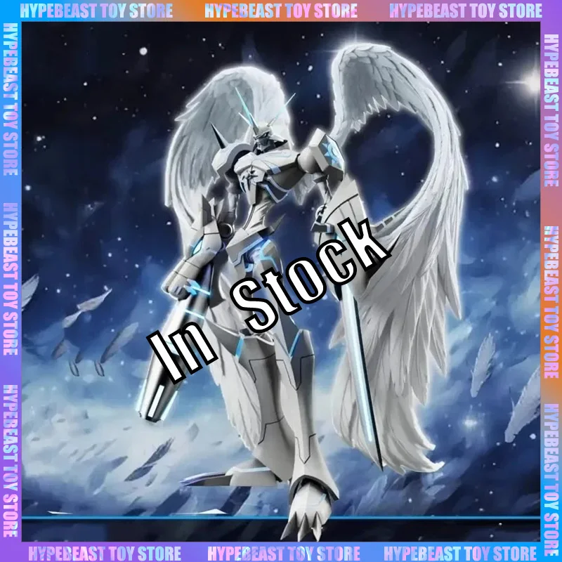 

Digital Monster Models Action Figure Omegamon Merciful Mode Anime Figures PVC Model GK Statue Collectible Desk Ornament Toy Gift