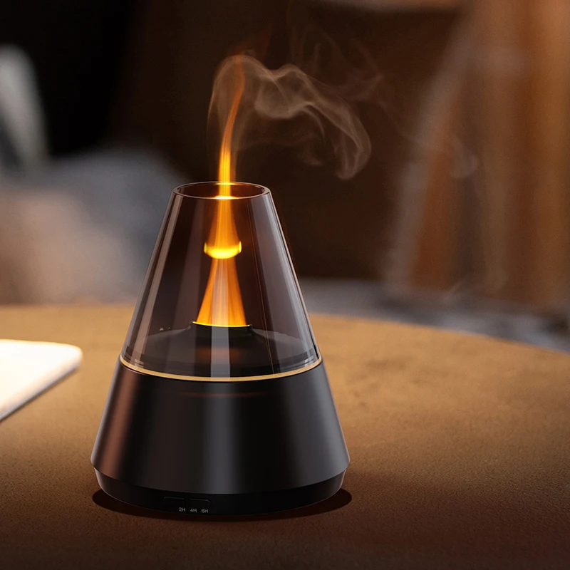 Nuevo humidificador de aire para el hogar, lámpara colorida con carga Usb, difusor de Aroma en aerosol de aceite esencial, humidificadores, máquina de aromaterapia colorida