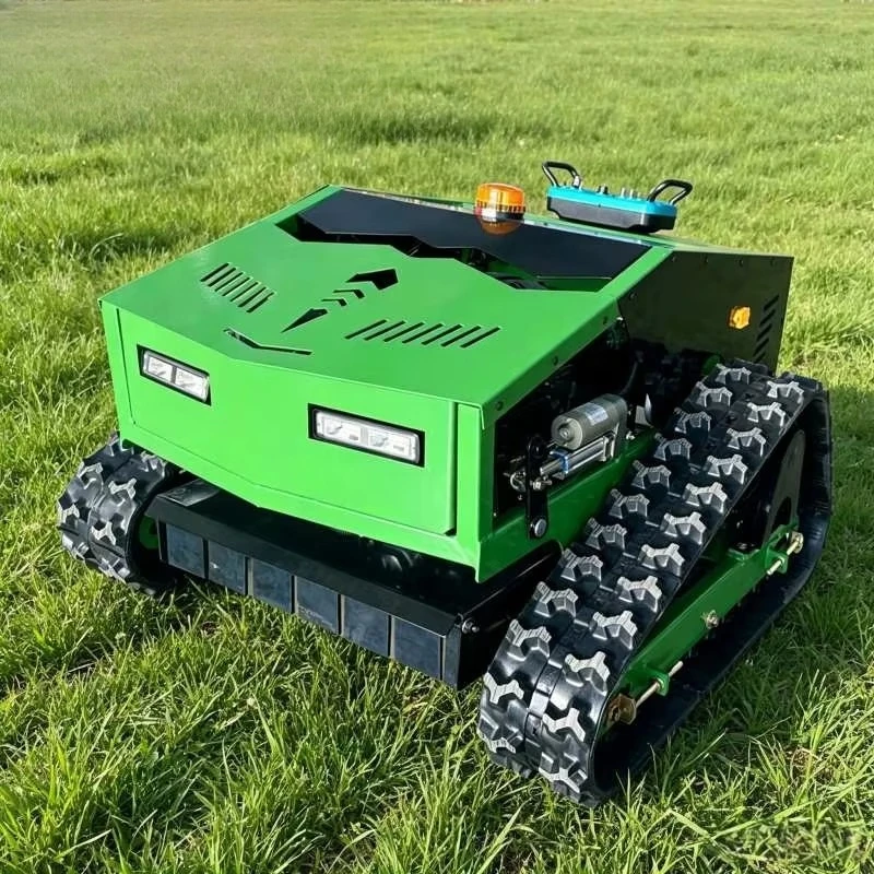 

Remote Control Track Lawn Mower Electric Remote Control Flail Lawn Mower RCT500C for Orchard Rows Embankments