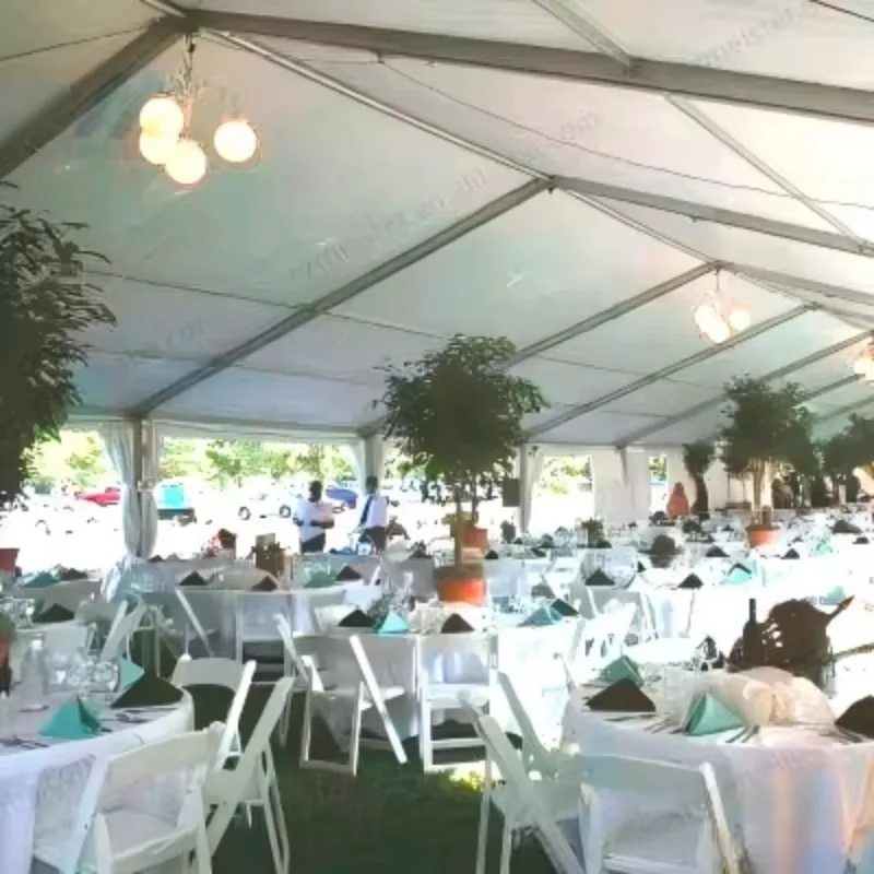 2026 New Popular Mobile Wedding Hall  for 500 People Outdoor Event Luxury Marquee Waterproof Fabric Tendas Para Eventos Em Geral
