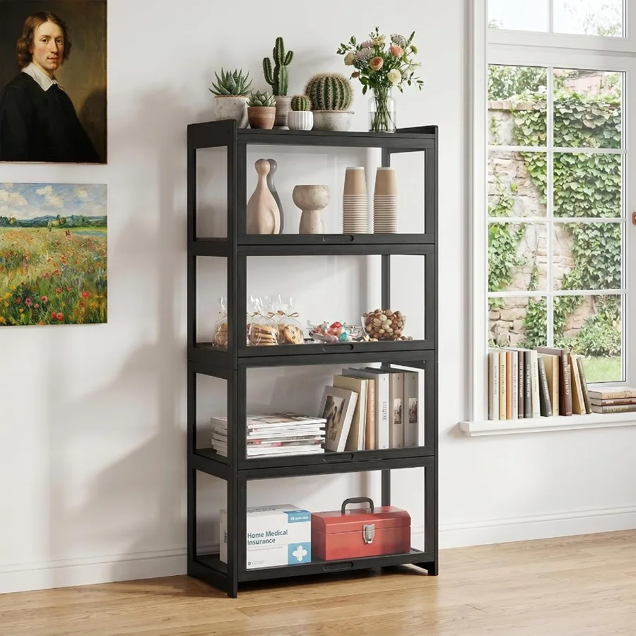 Curio Display Cabinet with Acrylic Box