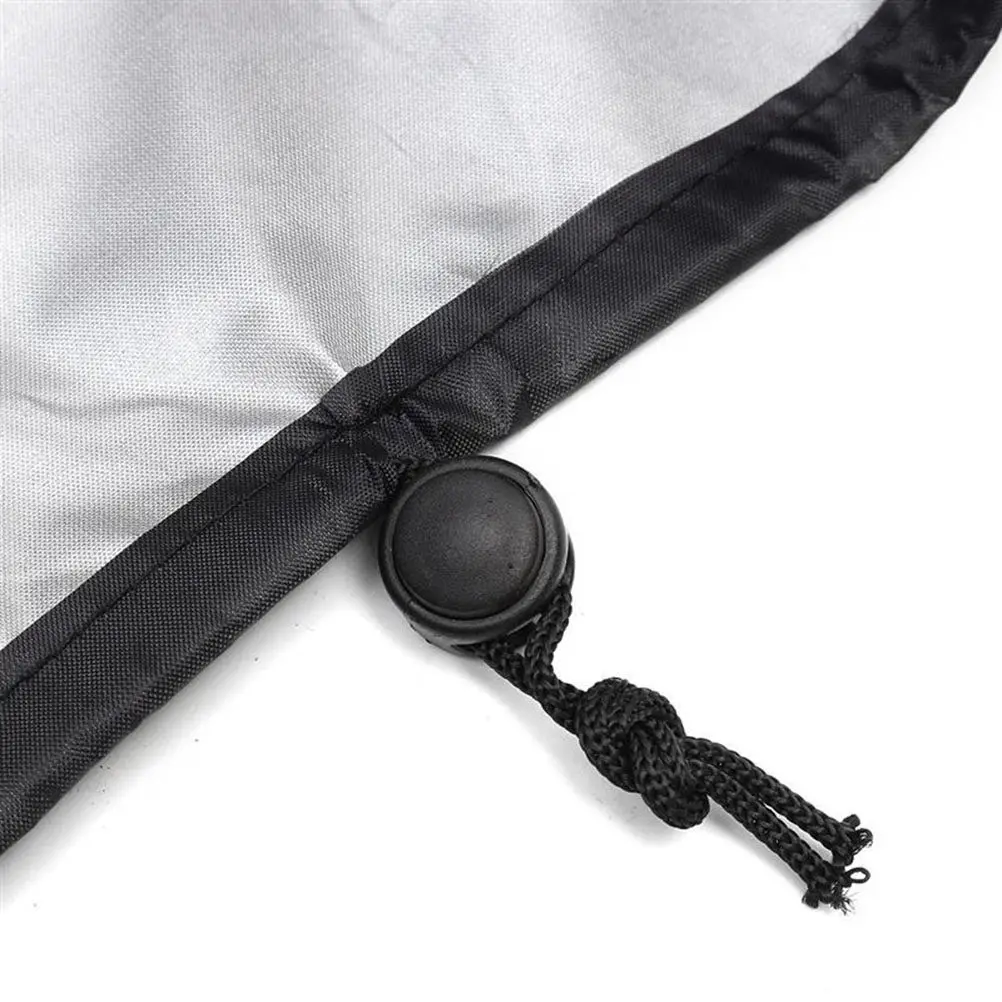1Pcs Lawn Mower Dustproof Cover Waterproof Polyester Protective Hood Outdoor Mower Cover Portable Lightweight Dust