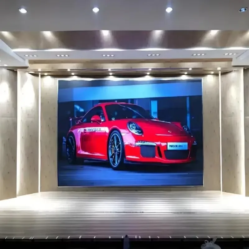 Ultra HD Custom LED Display Screen, Professional Panel for Indoor Stage Conference Hall and Restaurant Commercial Visual Display
