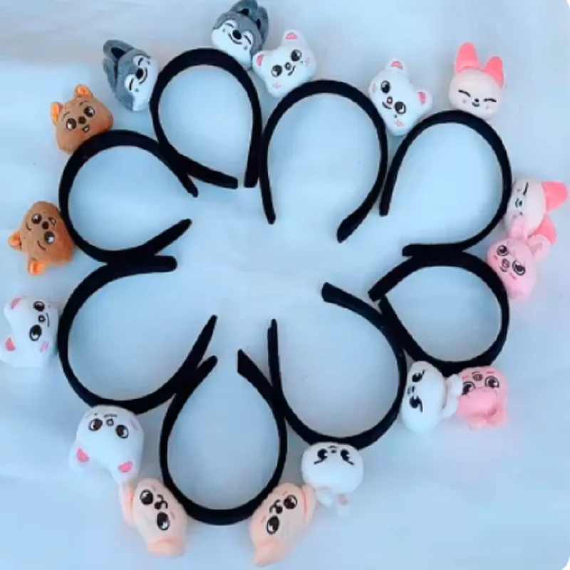

Idol boy band SKZOO Street Children Cartoon Headbands Birthday Party Headbands Celebrity Accessories Stray Kids Supports Headban