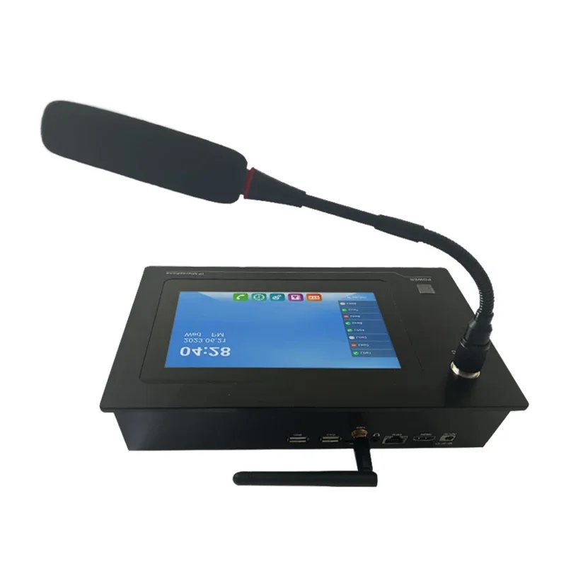 2026 Premium  Tonmind M30 IP Microphone  IP PA Paging Station WiFi Microphone IP Audio  Station RTP Multicast