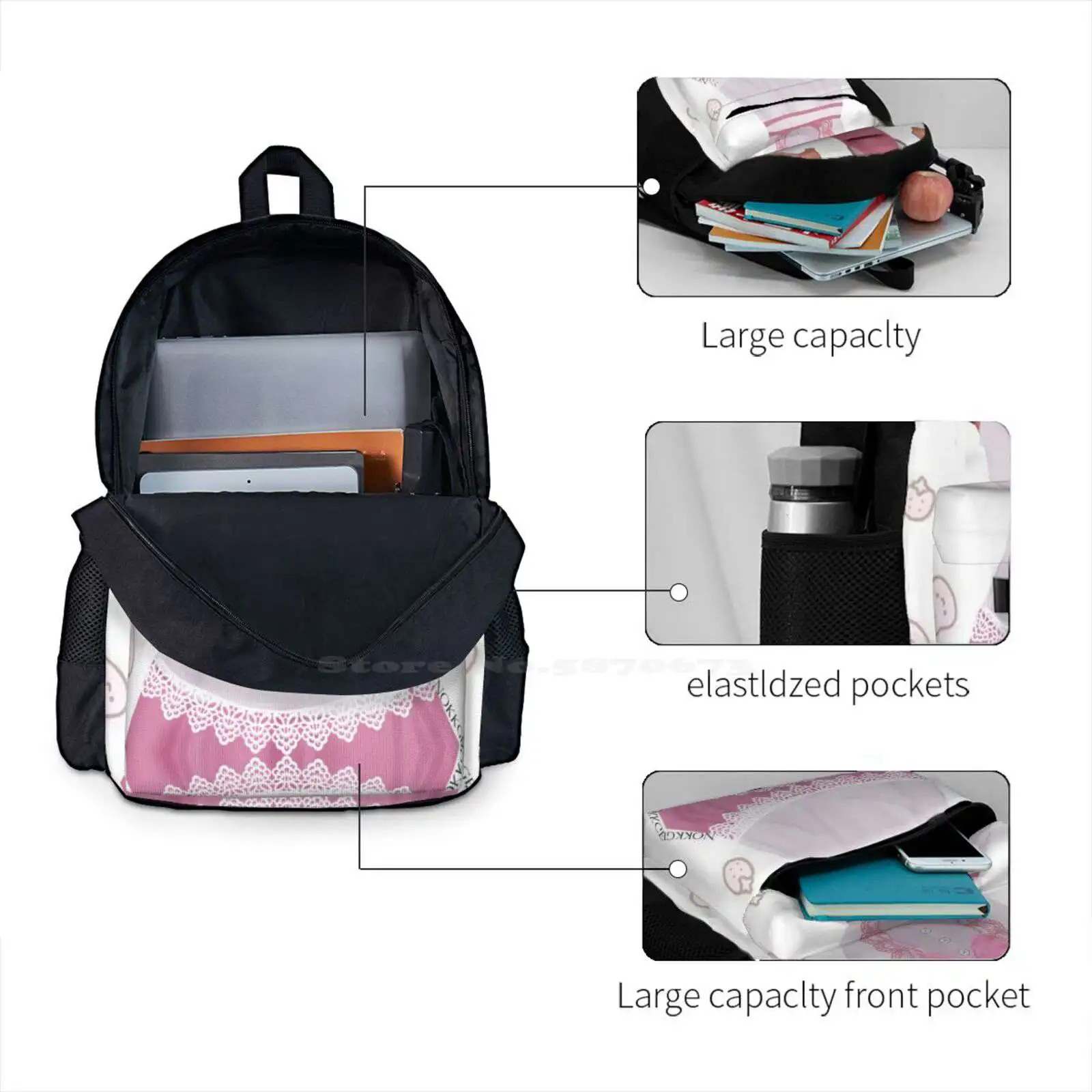 Traje de sirvienta Tachanka, mochila escolar, bolsos de moda, traje de mucama Kawaii R6S, gran oferta