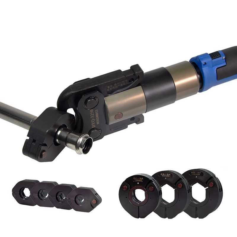 GS-1550 12T Straight Shank  Electric Lithium Ring Type Overhead Copper Pipe Press Pliers