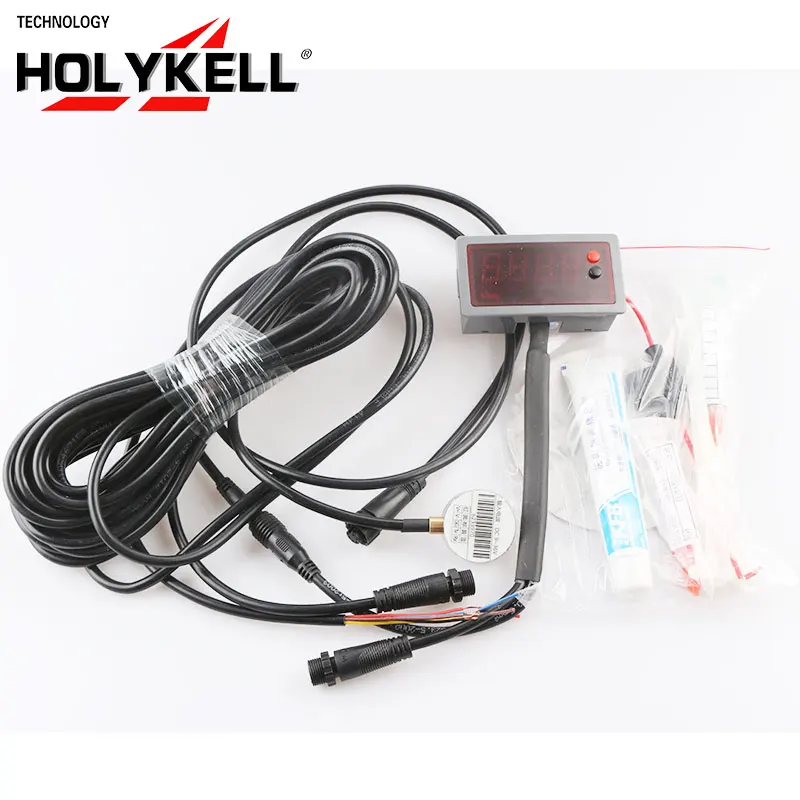 Holykell factory GPS tracking ultrasonic fuel tank level sensor