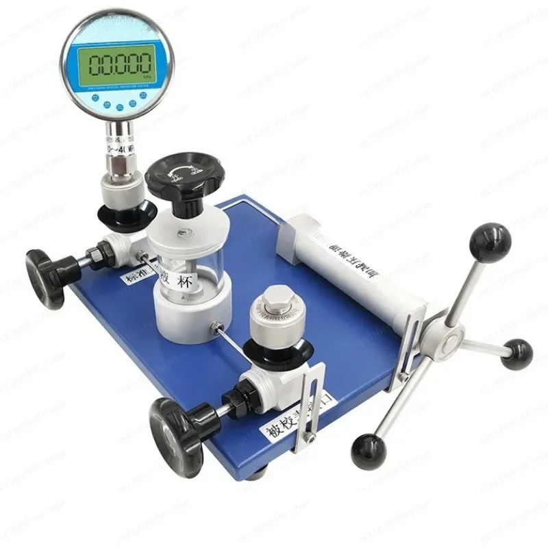 W Bench Top Manual Hydraulic Pressure Generator for Calibration Test Bench & Pump System