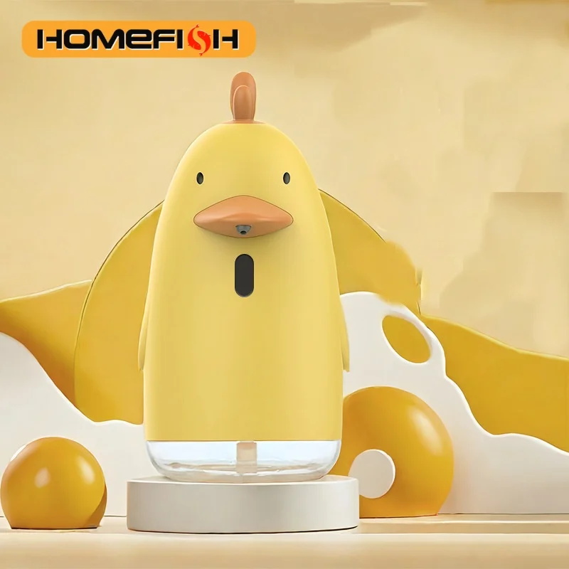 

Automatic Soap Dispenser USB Charging Cute Cartoon Style Touchless Sensor Children Washing Hand Machine Soap Foam Dispenser