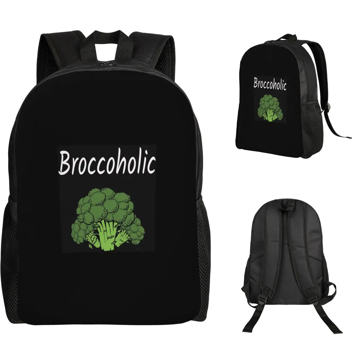 

Рюкзак Fresh Raw Broccoli для школьников и студентов, для мальчиков и девочек, школьная сумка, сумка для ноутбука, наплечная сумка