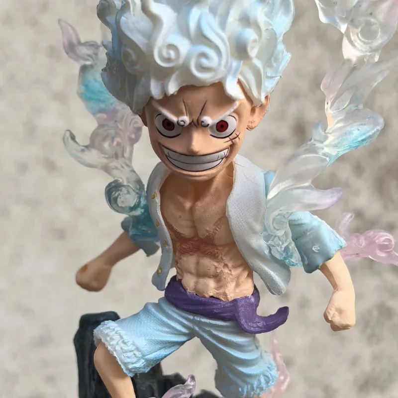 Een Stuk Luffy Anime Figuur Nika Luffy Actie Beeldje 10 cm PVC Standbeeld Model Desktop Decoratie Collectie Kinderen Kerstcadeau