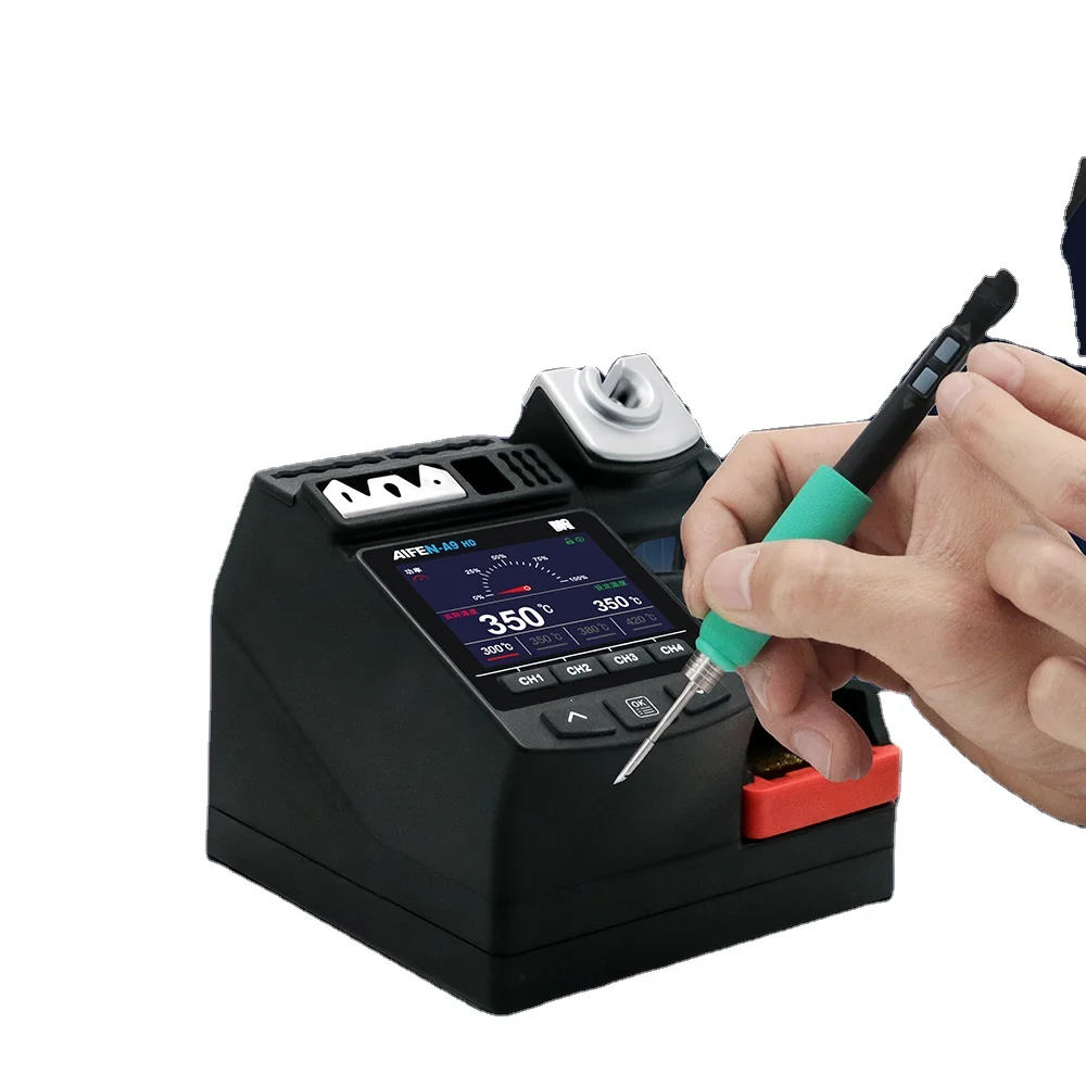 The 180-watt power soldering iron station is very suitable for electronic handles, mobile phone fixing tools