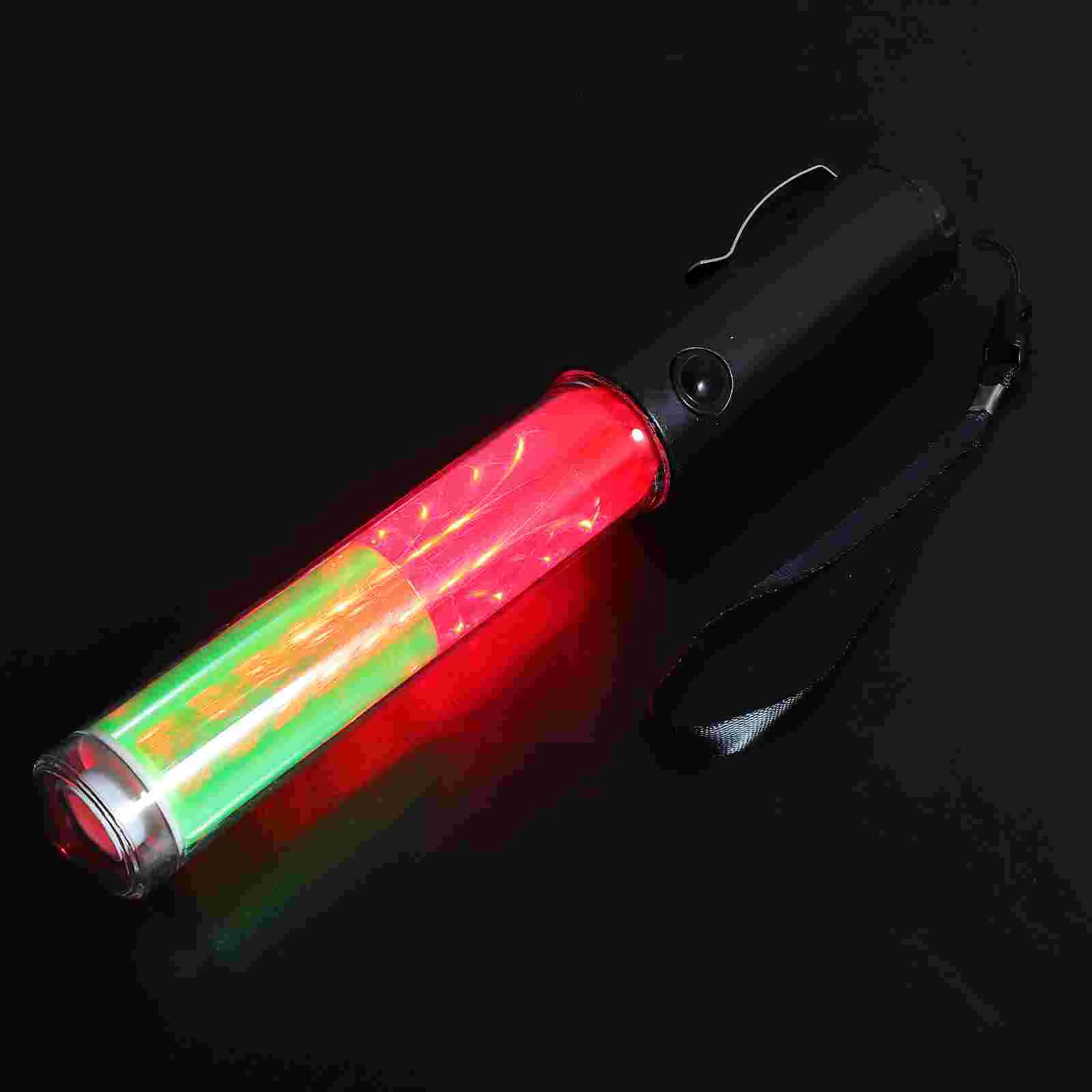 Light up Wand Concert Glow Sticks Flashlight for Kids Traffic Holiday Luminous Torch