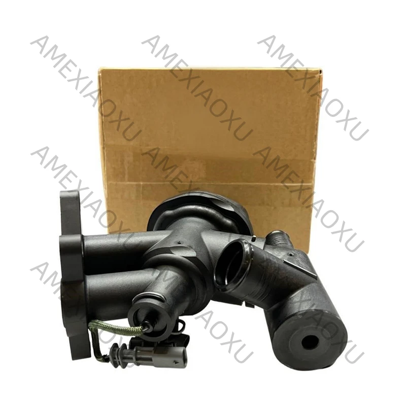 Thermostat Housing LR105975 LR073694 JDE40346 Fits For Land Rover Discovery Sport Evoque 2.0L Diesel Engine AMEXIAOXU