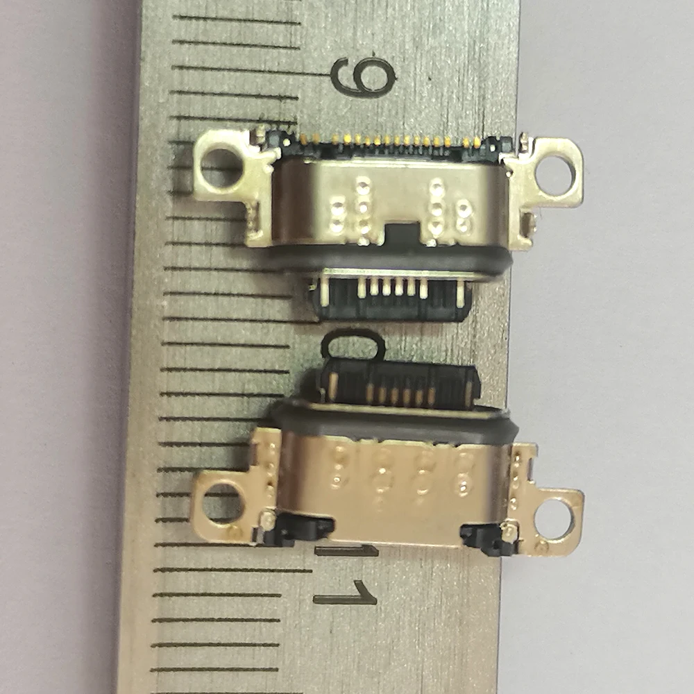 2-5PCS USB C 16-Pin Buchse Typ-C Stecker DC-Buchse für Samsung A32 A33 A52 A54 5G A546F A72 A73 A82 A52S A336 A736 – Detail 2