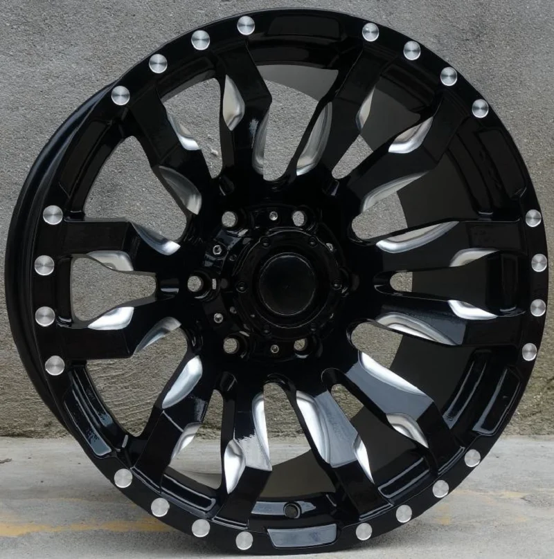 15 16 18 Inch 15x8.0 16x8.5 18x9.0 6x139.7 4X4 Off-Road Wheel Alloy Rims