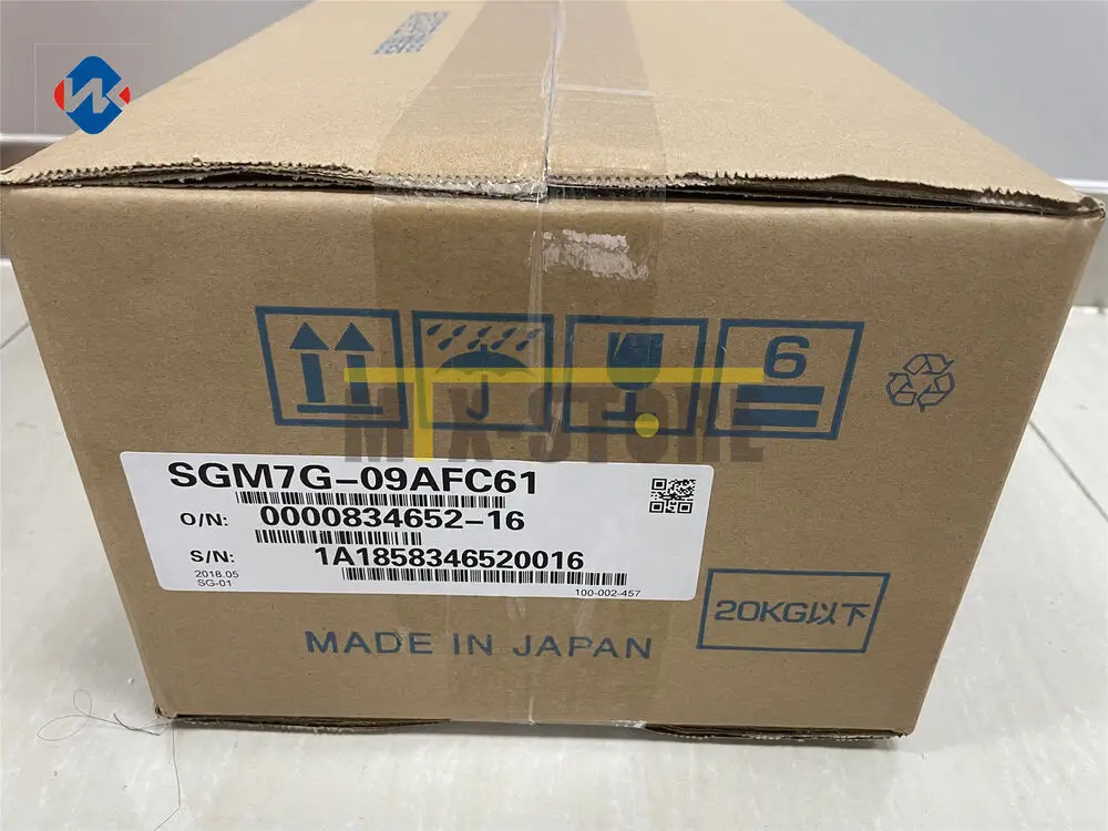 

1pcs Brand New ones Yaskawa servo motor SGM7G-09AFC61