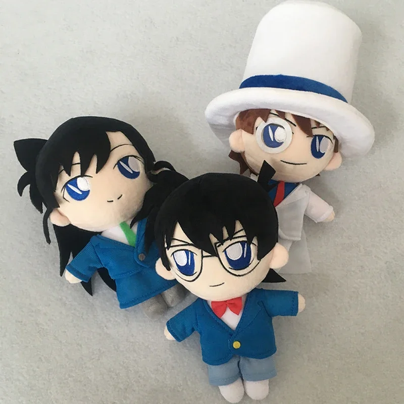 

20cm Detective Conan Plush Dolls Toys Kaitou Kiddo Rachel Moore Anime Figure Plushies Soft Stuffed Pillow Kids Christmas Gifts