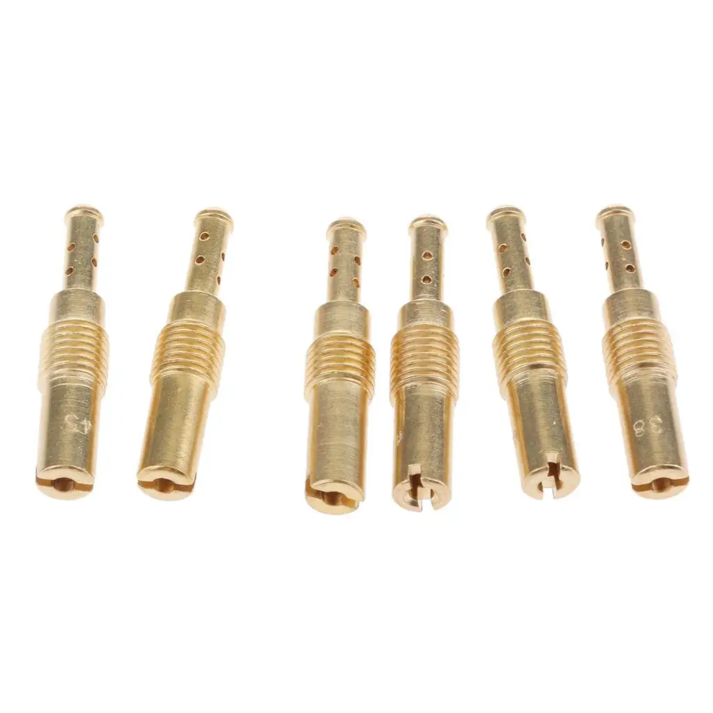 Main Jet with Slow Jet Accessory Kit Metal Carburetor Parts for Keihin PWK CVK PE 125cc 150cc