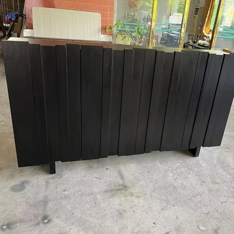 Настенный обеденный шкаф из цельного дерева, итальянский легкий роскошный скандинавский шкаф для хранения вещей, современный простой входной шкаф для гостиной