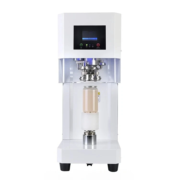 for Food Beverage CansAutomatic Intelligent Cans Seamer Non-rotary Sealing Machine
