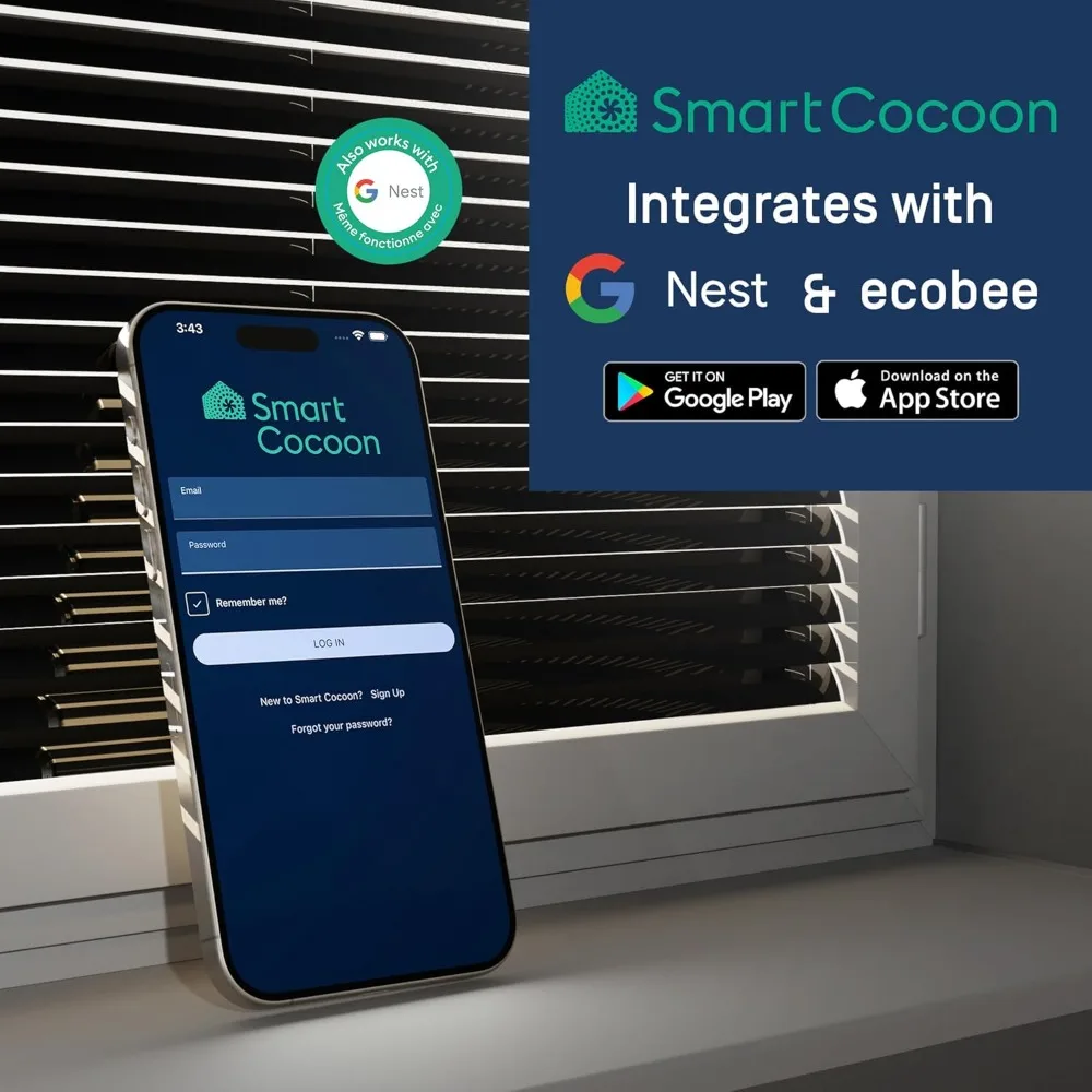 

Intelligent Booster Fan System - Integrates With Ecobee & Nest Smart Thermostats - Increase Airflow to Bedroom